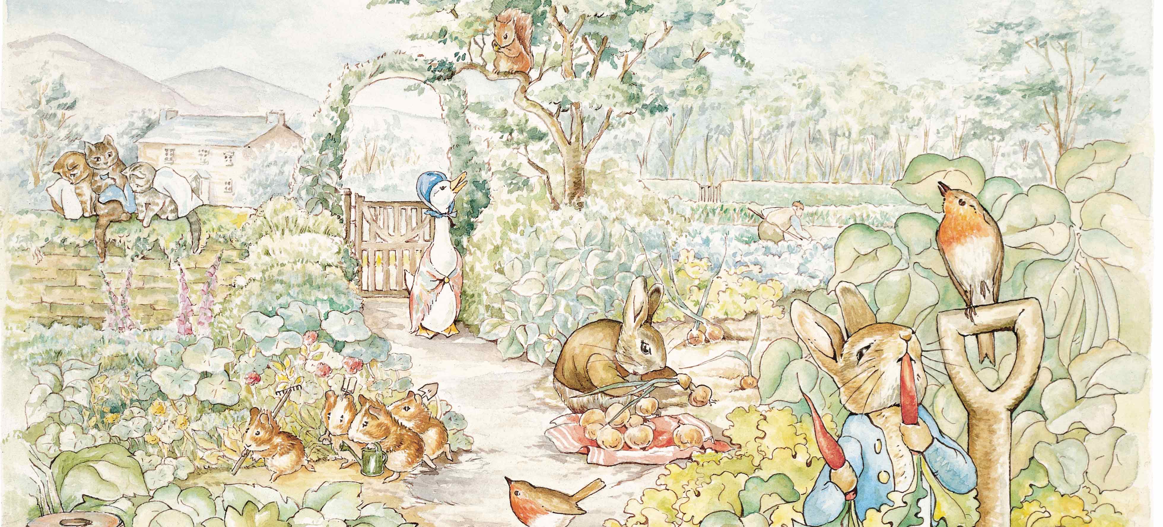 Header Image - Still the best selling app!! Peter Rabbit Free has new Version 5 and is now named Peter Rabbit and Friends!